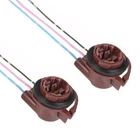 2 Pcs 3157 Car Turn Signal Light Sockets, Vehicle Pre-wired Harness Co... New. Price: $13.87.