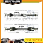 For 2009-2011 Nissan Versa 1.6L Front Set Cv Joint Axle Shaft Trakmotive 2PCS New. Price: $292.41.
