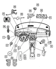 Genuine Mopar Multi-function Switch 4608603AN New. Price: $229.45.