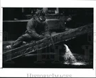 1991 Press Photo Kent Taylor, Employee At The Akron Recycle Energy Plant Unspecified. Price: $24.99.