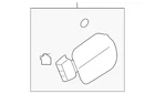 Genuine Hyundai 2018-2023 Kona Fuel Door 69510-J9000 New. Price: $84.08.