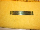 Mercedes W116,W114 Under Hood Metal 6CYL California Emission PLAQUE,1105842021 Used. Price: $58.22.