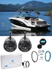 (4) Mtx WET65T 6.5" Marine Wakeboard SPEAKERS+4-CH. Amplifier+bluetooth Receiver. Price: $764.85.