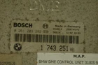 1) DH-16 Bmw (used) 12141743251 Oem 12-14-1-427-696 Ecu Dme Bosch. Price: $238.80.