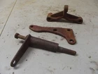Original Gm Chevy A/c Compressor Brackets Cast Iron # 3932435 Sbc Used. Price: $50.00.