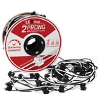 Wire Harness Roll 50 Count 6" Spacing Lead, 2-PRONG Double Male Bullet Plug New. Price: $67.06.