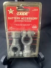 Exide Battery Conversion Set - Convert Top Post Side Terminal 2PC Nos New. Price: $14.95.