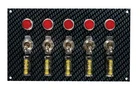Moroso 74148 Gray/black Fiber Design Switch Panel New. Price: $146.69.