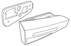 Genuine Volkswagen Back Up Light Assembly 561-945-093-M New. Price: $203.49.