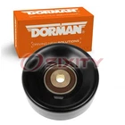 Dorman Techoice Drive Belt Tensioner Pulley For 1989-1991 Isuzu Trooper 2.8L Rf New. Price: $37.64.