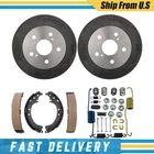 Rear Brake Drums Shoes & Hardware Spring Kit For 2.2L 4 Cly. Toyota Camry 92-99 New. Price: $208.88.
