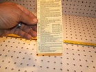 Mercedes W124 1988 300E 3.0L Usa Version Fuse Designation Oem SHEET,1245451300. Price: $26.50.