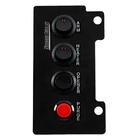 Panel Left Storage Compartment Mount Aluminum Black 4 Switches Chevy Each New. Price: $84.99.