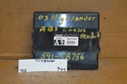 2003 Toyota Highlander Abs Control Unit Oem 8954048250 Module 744-4C6 Used. Price: $37.99.