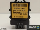 Oem 2008-2010 Toyota Avalon Sedan Accessory G/w Ecu Control Computer Module Unit Used. Price: $19.99.