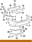 Toyota Oem 09-13 Corolla Rear Bumper-side Retainer Bracket Left 5215602100 New. Price: $51.19.