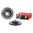 For Mercedes-benz CL600 01-06 Brembo Uv Coated Series Drilled Front Brake Rotor New. Price: $229.75.