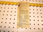 Mercedes W124 E420 1994 Under Hood Fuse Designation Usa SHEET,1245452200. Price: $22.95.