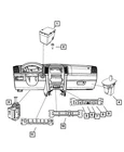 Genuine Mopar Gang Switch 4602903AF New. Price: $9.64.