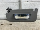2022 Chevrolet SILVRDO25 Driver Left Side Medium Gray Cloth Sun Visor W/mirror Used. Price: $62.95.