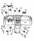 Genuine Mopar 2002-2007 Jeep Liberty Front Multifunction Switch 56010125AI New. Price: $157.70.