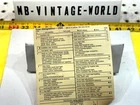 Mercedes 1990 W126 300SE Under Hood Fuse Designation Oem SHEET,1265452000. Price: $38.99.