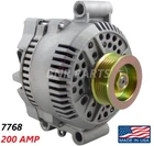 200 Amp 7768 Alternator Ford Mazda High Output Performance Hd New Made In Usa. Price: $199.98.