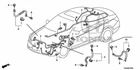 Genuine Honda Wire Harness L Cabin New Oem 32120-TA0-A41. Price: $499.13.