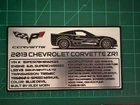 Custom Chevrolet Corvette C6 Fuse Box Badge Personalized Engine Bay Emblem New. Price: $99.99.