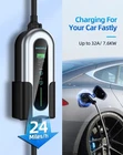 Shockflo Ev Charger J1772 32A 240V/120V 14-50P Amp/time Adj Color Display 21FT New. Price: $119.88.