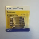 Bussmann Low Amp Fuse Assortment (BP/AGC-AL10-RP) Eaton Brand New In Box. Price: $8.50.