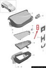 New Porsche Macan Water Box Cable Management 95B.971.824.B 95B971824B Neu. Price: $9.59.
