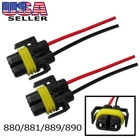 880 881 889 Female Adapter Wiring Harness Sockets Wire For Driving Fog Lights New. Price: $8.54.