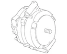 Genuine Ford Alternator 4U2Z-10V346-ANRM New. Price: $251.09.