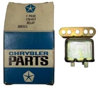 New Old Stock Horn Relay With Bracket For 1958-59 Models Mopar #1791437. Price: $45.00.