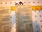 Mercedes W124 Under Hood Usa Version Fuse Designation Oe Sheet ONLY,1245451300. Price: $23.50.