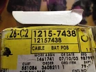 4SX30-1C Acdelco Chevrolet Gm Inch Positive Battery Cable 12157438 New. Price: $19.99.