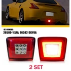 For 2009-19 2020 Nissan 370Z Red Led Rear Fog Brake Reverse Light 2X 26580-1EL1A New. Price: $70.66.