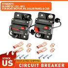2X Battery Protection Fuse Holder 12-48V Marine Auto Trolling Motor Solar Safety New. Price: $22.99.