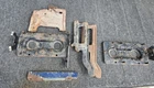 1965 Chevelle Camino Parts Lot Headlight Brackets Latch Support Battery Tray Used. Price: $164.99.