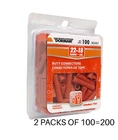 Packs Of 100 Dorman 85497 22 18 Gauge Butt Connector New. Price: $23.71.