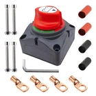 Battery Switch 12-48V Power Cut Off Isolator With Lugs Marine Rv Auto New. Price: $25.45.