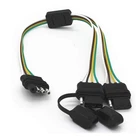 4 Way Y-splitter Plug Universal For Tailgate Bar And Trailer Lights Plu... New. Price: $34.73.