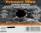 East Penn #14AWG Gpt Pvc Automotive/marine Primary Lead Wire 60V/80C BROWN/100FT New. Price: $29.99.