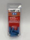 QTY.10 Dorman 85269 16-14 Gauge Male Bullet Waterproof Terminal 5/32 New. Price: $14.90.